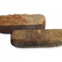Verbetede oude klampsteen KBM rijnvorm (onderste steen)